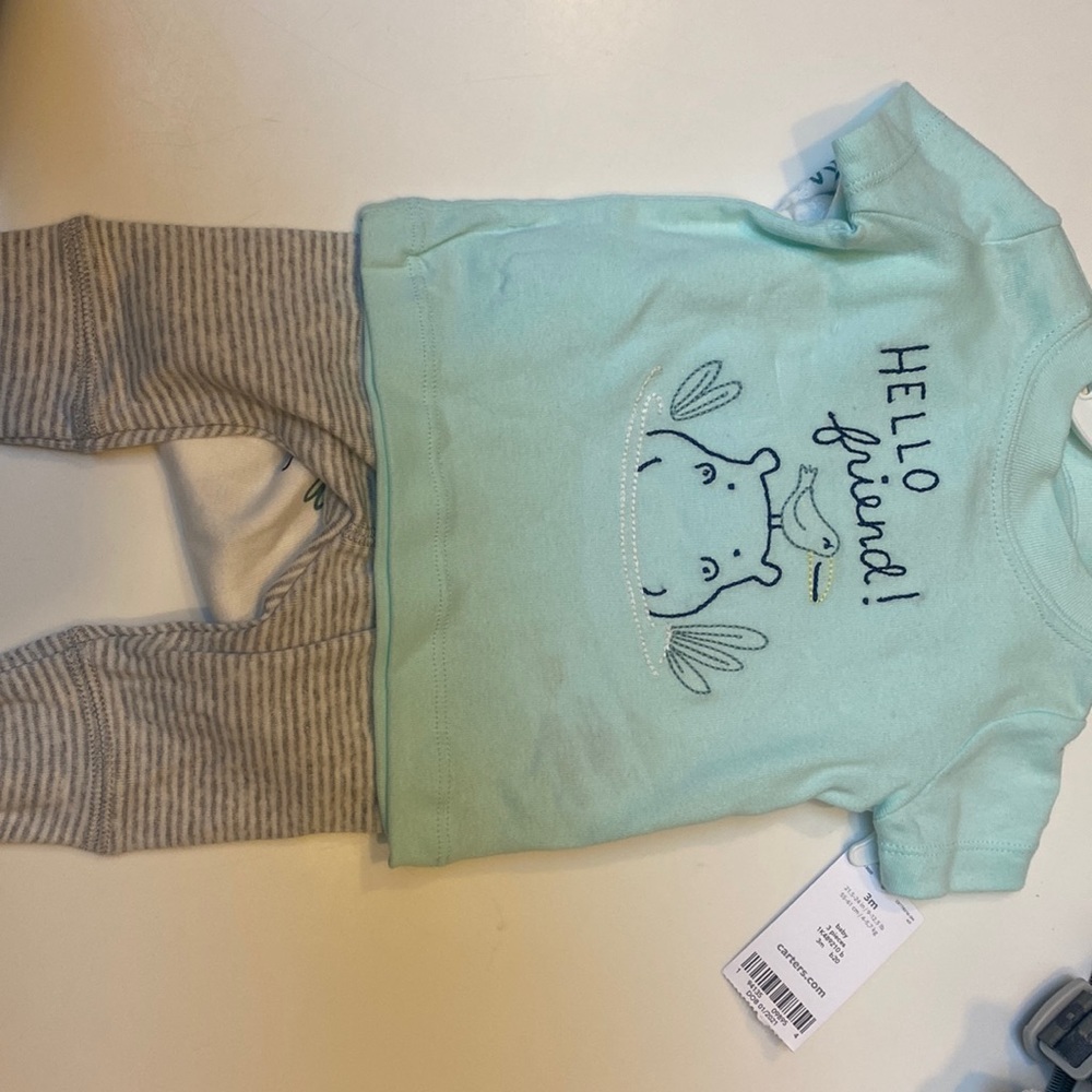 3 piece - shirt/pant/bodysuit combo